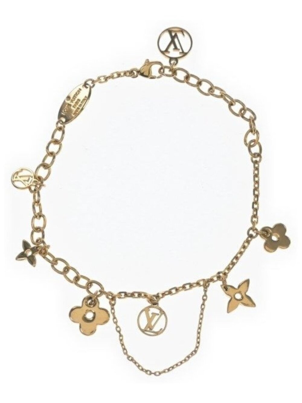 Louis Vuitton Monogram Flower Bracelet Bangle